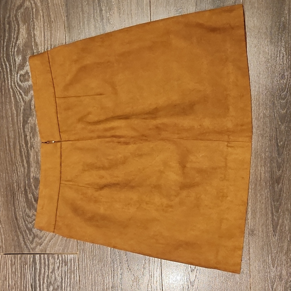 ❤️ NWOT! J CREW FACTORY A-LINE FAUX SUEDE MINI SKIRT, 8 AND 10 - Picture 11 of 12